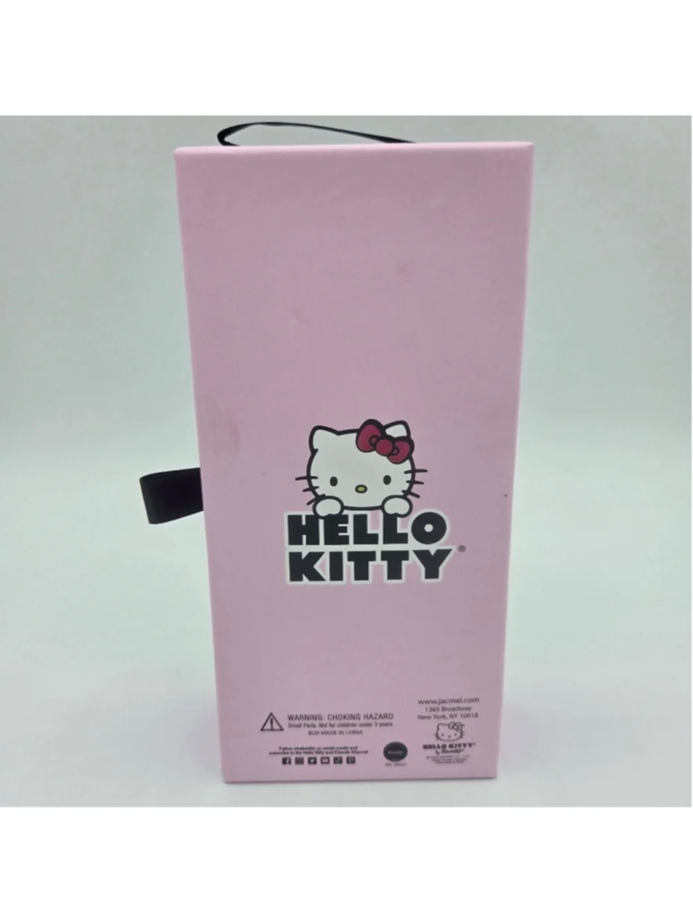 Sanrio Hello Kitty Pave Crystal Face Keychain NEW Bag Charm Rhinestone Cute